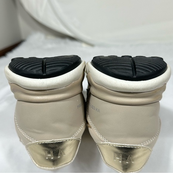 Vintage Havana Womens Sneakers 7 Blush Beige Sparkle Star Fashion Comfort Shoes - Picture 10 of 15